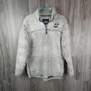 Boxercraft Mens USC Upstate Spartans Sherpa Fleece Quarter Zip Pullover‎ Grey L